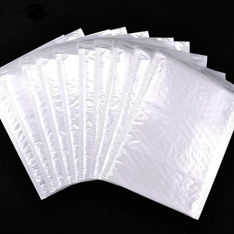 White Foam Envelope Bags Self Seal Mailers Padded Shipping Envelopes With Bubble Mailing Bag Shipping Packages Bag