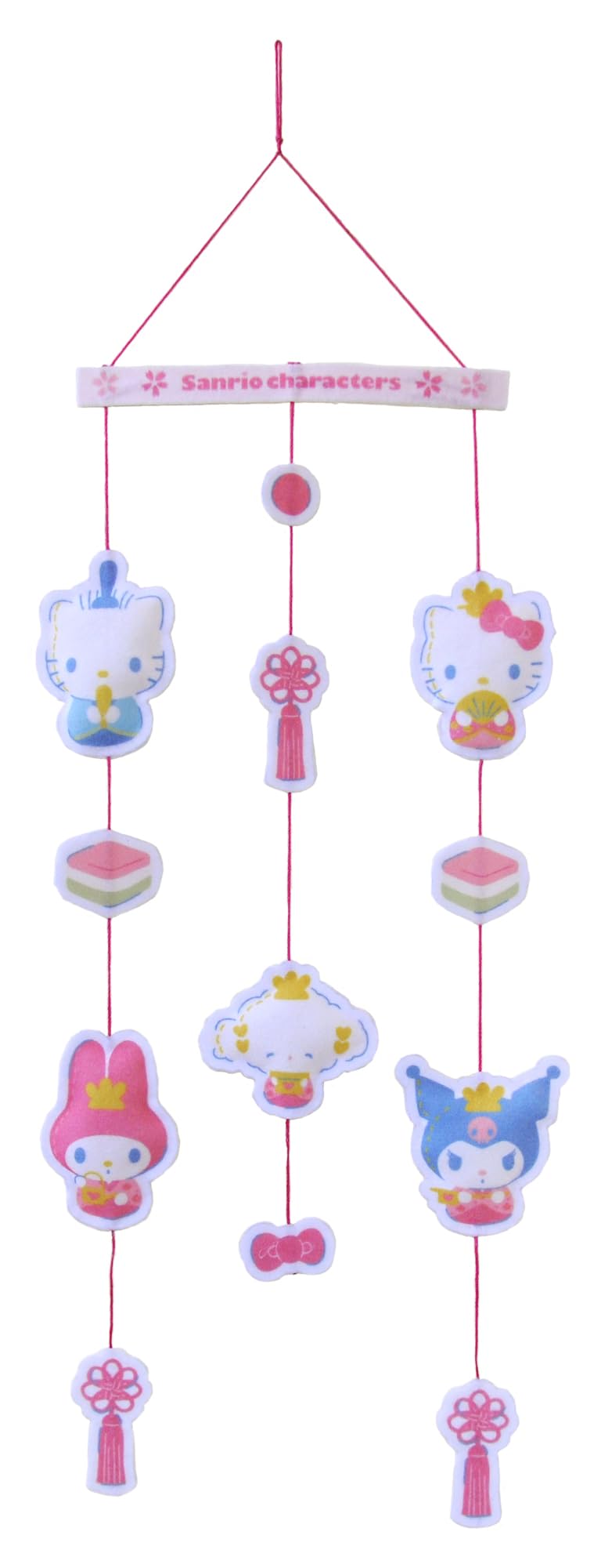 

Hamanaka Craft Just cut and Sanrio Character Hanging Doll Dolls made with felt Kit paste! pre-printed (H481-101-010)