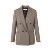 LANCY Wool Blend Double-Breasted Blazer