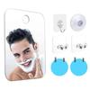 Hochwertiger Kosmetikspiegel Badezimmer Rasiertasche Reise Make-up Spiegel Damen Handspiegel Badezimmer Gesicht Rasur Duschzubehör