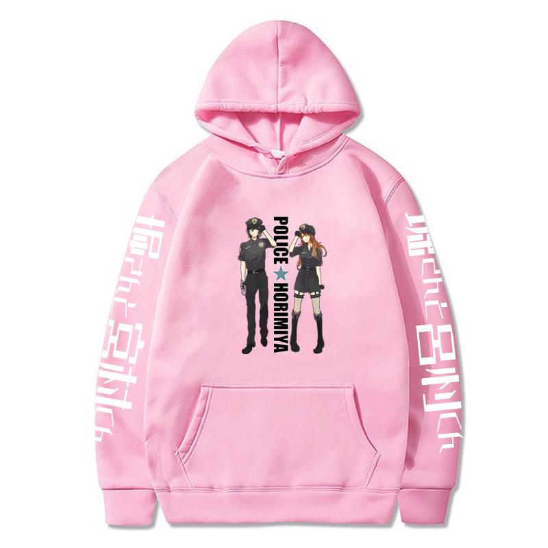 Anime Horimiya Kleidung Männer Frauen Übergroße Casual Hoodies Klassische Einfache Streetwear Harajuku Pullover Unisex Sweatshirt Tops