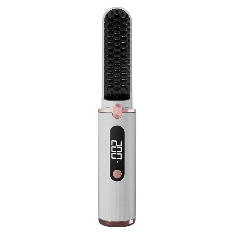 Portable Hair Straightener Comb with LCD CN plug (adapter included)