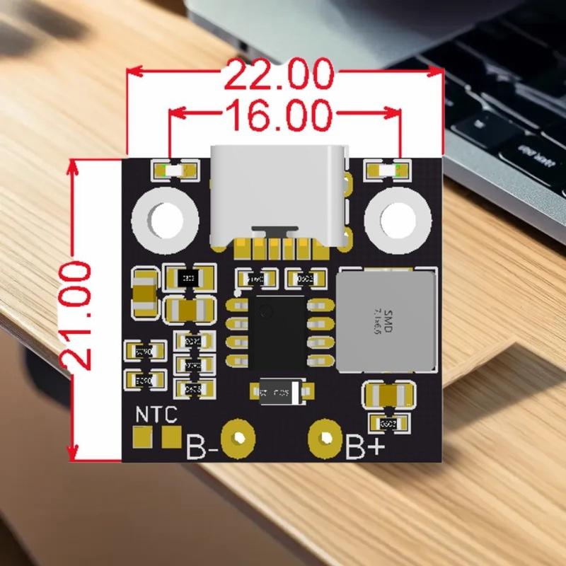 1S 2.8/3.6A Lithium Battery Charging Module Battery Charger Protection Board Power Supply Charging Indicator USB Charging Module