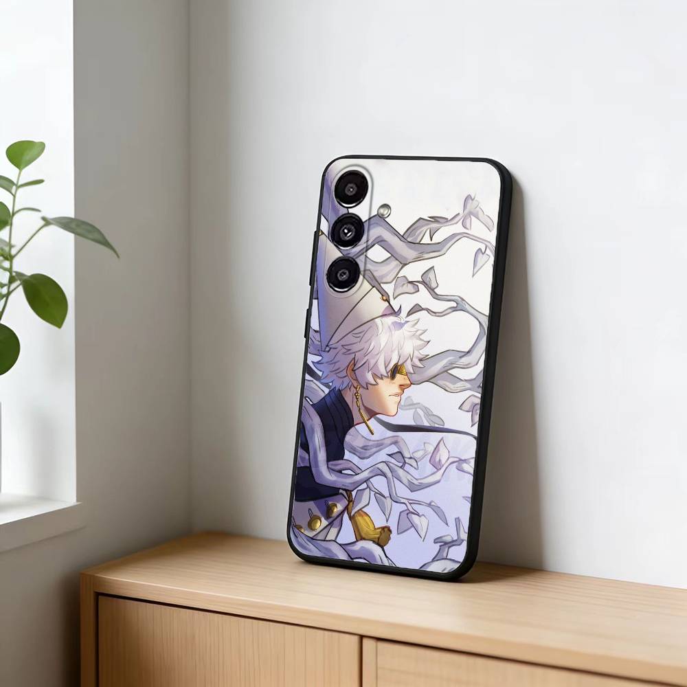 H-Atelier Heksenhoed Telefoonhoesje Voor Samsung Galaxy A20,21s,22,31,32,52,53,72,73,80,91 Zachte Zwarte Behuizing