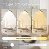 Sensor Ceiling Light, Rechargeable Magnetic Installation LED Light, Three Color Temperatures Available, with Remote Control.