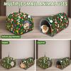2 Stück Meerschweinchenhaus Polyester Niedlicher Cartoon Hase Eichhörnchen Mini Käfig Kleintier Spielzeug Haustier Schlafbett Hamster Tunnel Weiche Matte