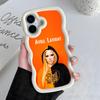 Avril Lavigne Wavy Edge TPU Mobile Phone Case for iPhone 17 16 15 14 13 12 11 Air Pro Max Plus Colorful Cover