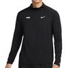 T Shirts Men's Black Stand Collar Moderate Straight Fit FB8557-010