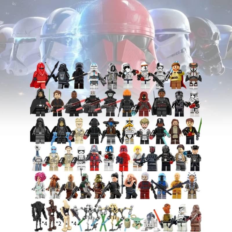 Complete Moc Building Blocks Figures Set With High Quality Abs Plastic Material For Creative Play And Collecting