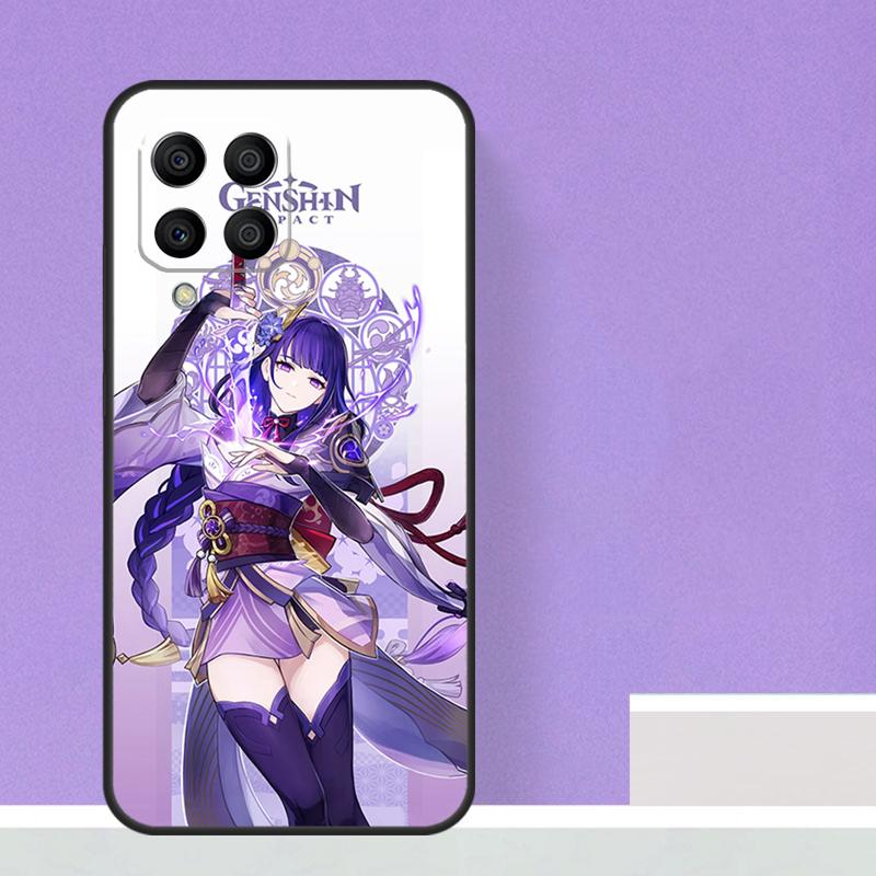 Genshin Impact Raiden Shogun For Samsung Galaxy M21 M51 M12 M32 M52 M13 M23 M33 M53 M34 M54 M30s M31s M15 M55 M20 Case