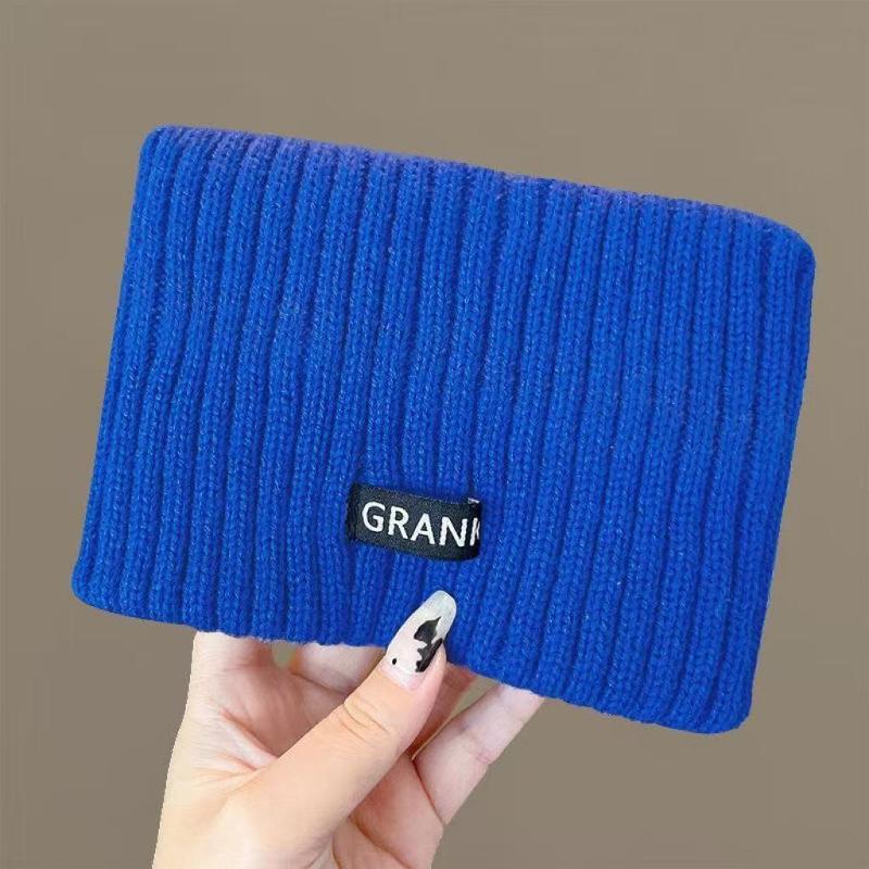 1Pcs Female Punk Elastic Headwear Women Winter Wide Headband Solid Color Knitted Warm Headwrap Sports Hair Bands Accessories