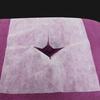 100 Pack Disposable Face Down Pillow Cover Disposable Face Cradle Covers Ultra Soft Non-Sticking Massage Bed Headrest Covers for Massage Table Lash