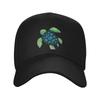 Watercolor Summer Sea Turtle  Baseball Cap  Stylish UnisexTeens Trucker Hat Hot Sale Design Hiking Fishing Baseball Caps