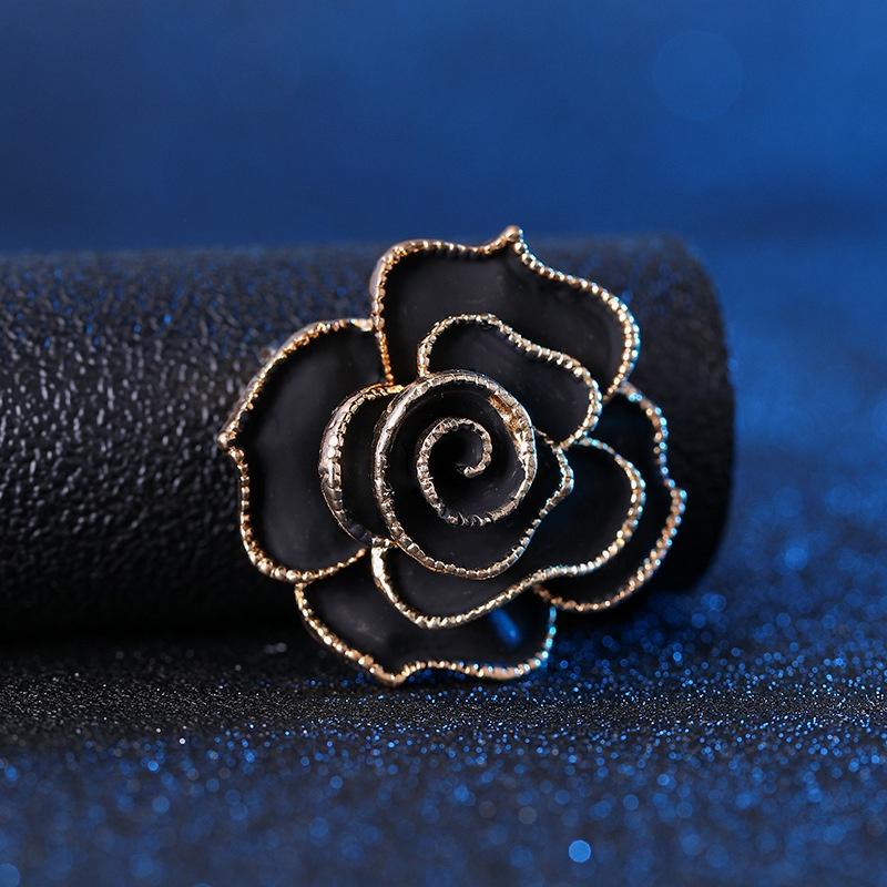 

Rhinestone Pearl Camellia Brooch Fashion Luxury Flower Pin Winter Jewelry Sweater Dress Wedding Party Women Gifts Accessories