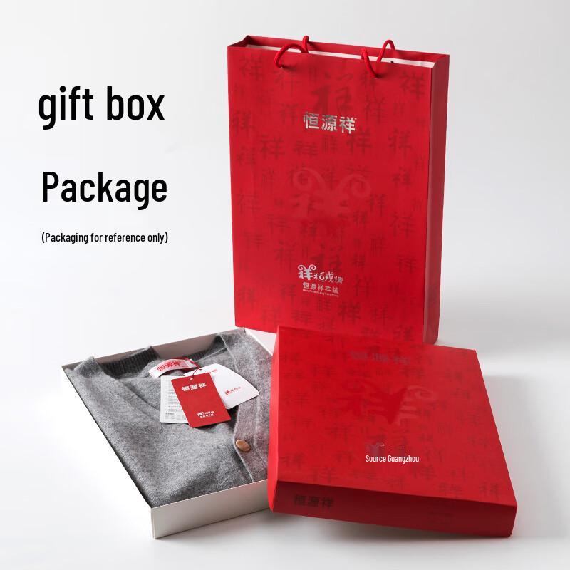 Hengyuanxiang Men's Pure Cashmere Pullover Sweater