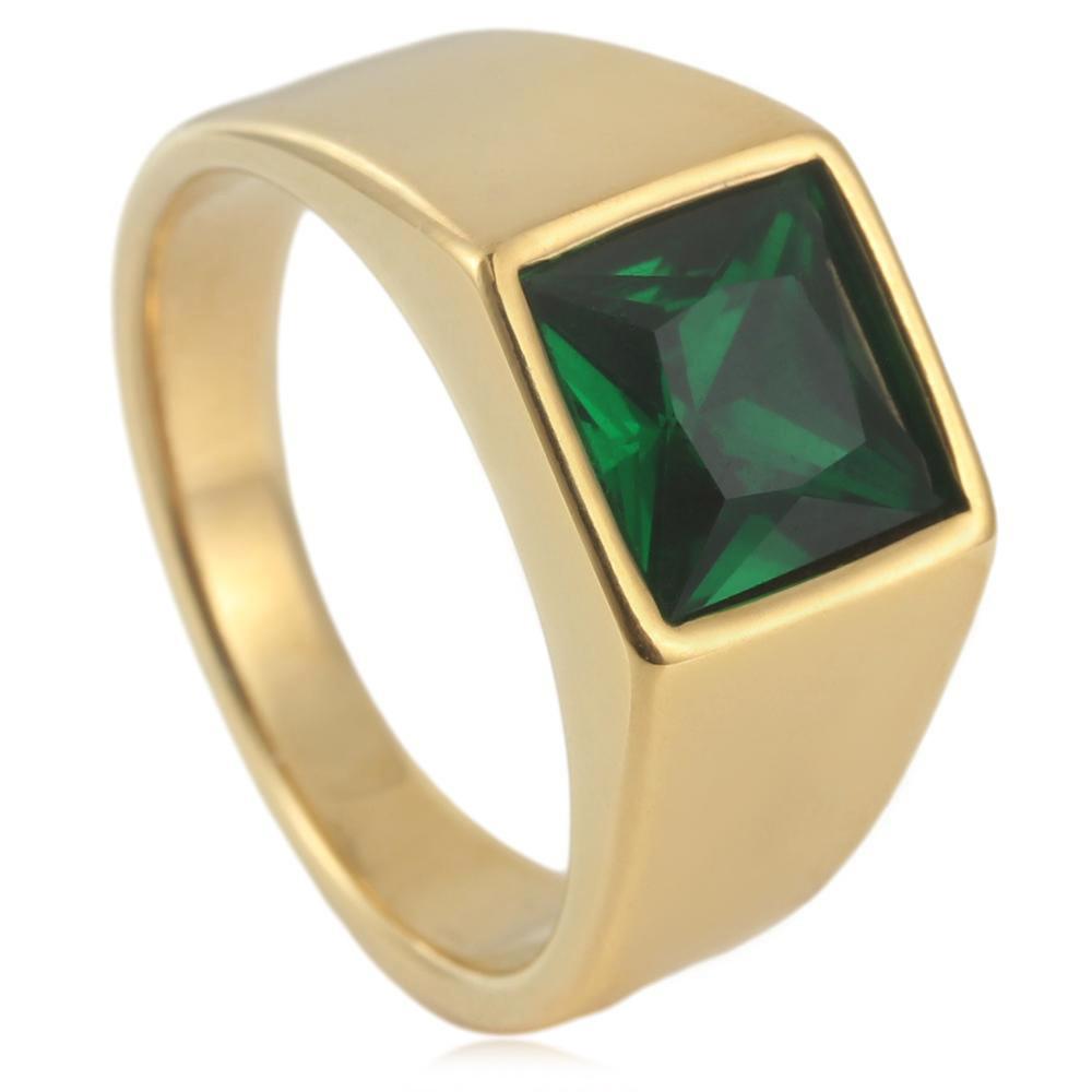 2026 European and American Zirconia Ring Vintage Trendy Ruby Ring