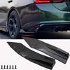 For VW Golf Mk8 MK7 MK7.5 MK6 MK5 GTI GTD GTE R R-LINE 2Pcs Rear Bumper Lip Wrap Angle Diffuser Splitter Canard Spoiler
