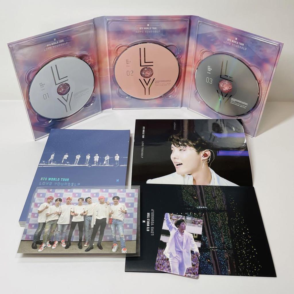 [USED] Bonus Included BTS WORLD TOUR LYS Seoul Concert DVD Hobi Hoseok