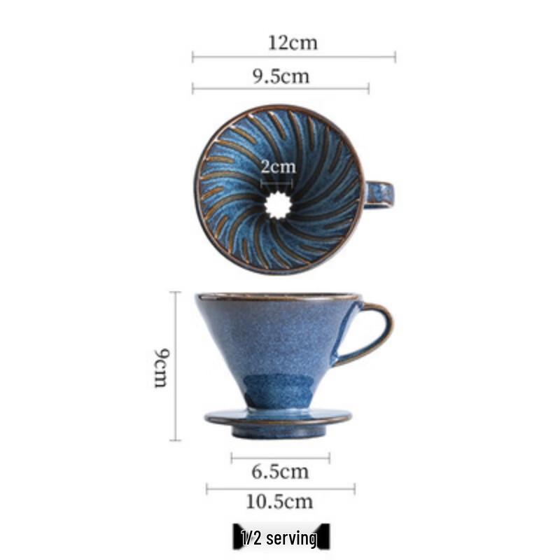 Nufeng Ceramic Pour Over Coffee Dripper