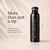 Pure Copper Water Bottle 1 Litre with Sacred (7 Chakras) Geometry Design | BPA Free & Leak Proof