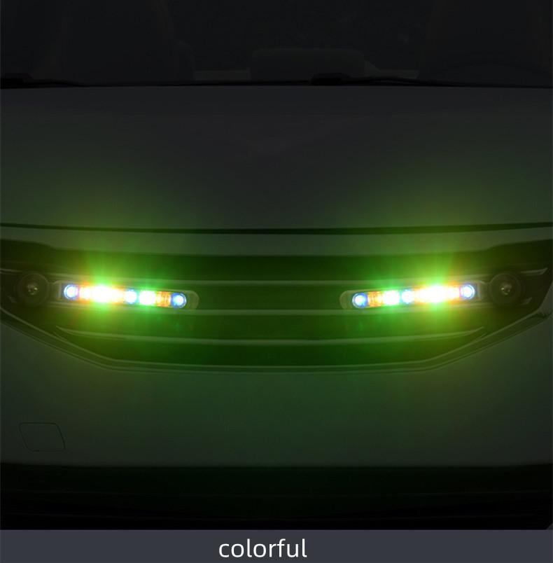 Wind Powered Car Decorative Lights Automotive LED Decorative Lights Bicycle Electric Motorcycles Wind Powered Decorative Lights