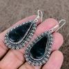 Moss Agate Gemstone Handmade 925 Sterling Silver Jewelry Earring 2.29" KKG-689