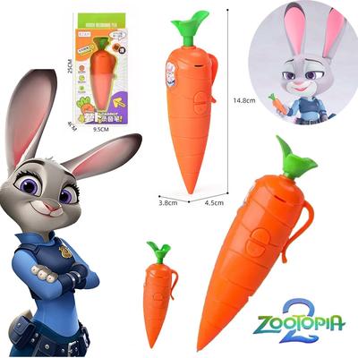 Disney Zootopia Judy Καρότο-Σχήμα 2-σε-1 Φωνητικός Καταγραφέας Στυλό 60Δευτερόλεπτα Λειτουργία Εγγραφής Στυλό