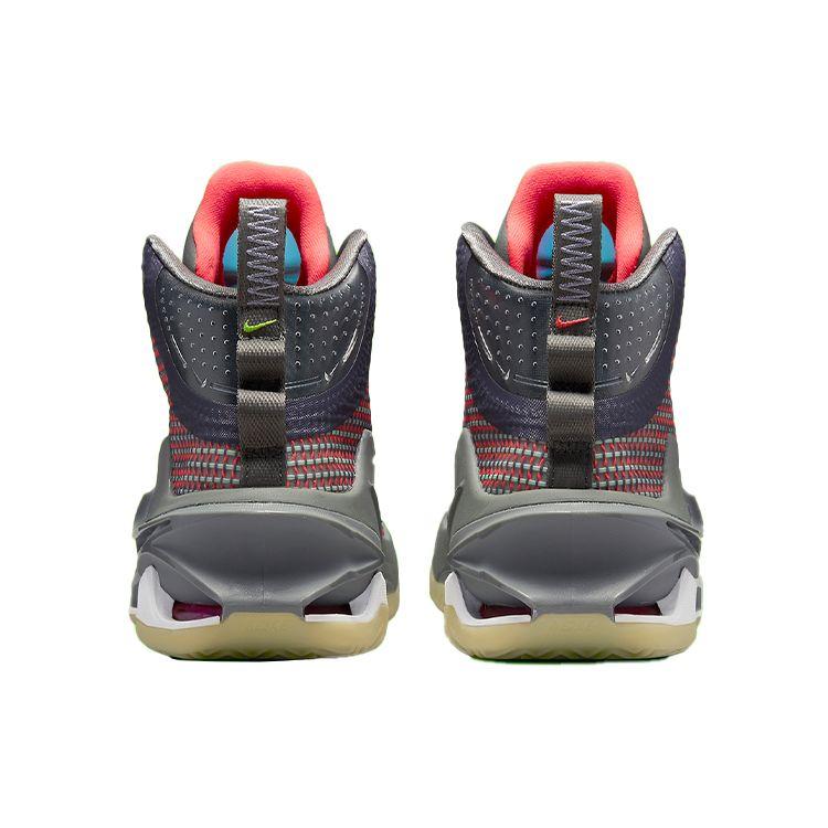Nike Scarpe da Ginnastica Uomo Air Zoom GT Jump Chaos Grigio Uva Scura Polvere Fotone CZ9907-500