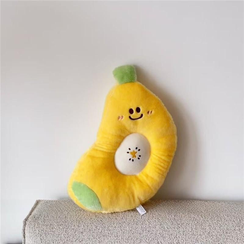 Cartoon Fruit Cushion Plush Sofa Pillow For Home Lounge And Gift