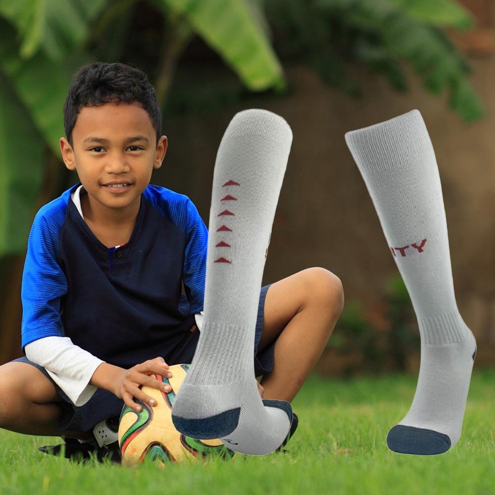 thumbnail image 2 of Olreco 5 Pack Kids Soccer Socks - Cotton Knee High Sports Socks For Toddler & Youth Baseball, Football 2 of 12