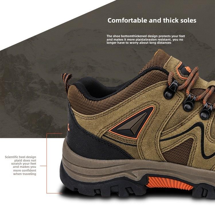 2023 Men's Breathable Outdoor Hiking and Casual Shoes - Fashionable, Sporty, and Durable