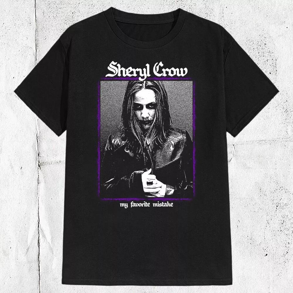 Vintage Sheryl Crow Singer Metal Style T-shirt Unisex T-Shirt XXL