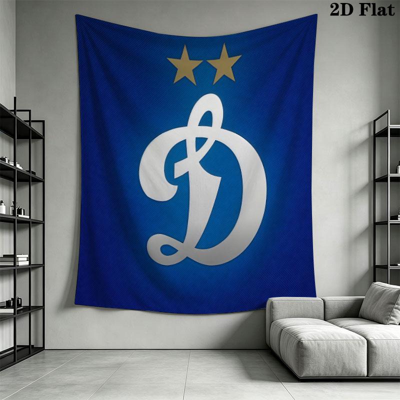Dynamo Moscow Roar Wall Hanging Printed Fabric Blanket Decorative Tapestries for Bedroom Living Room Home Decor