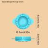 Reusable Dumpling Press Mold Printed Dumpling Maker Animal Flower Shapes Dumpling Maker Machine Safe Empanada Press Mold