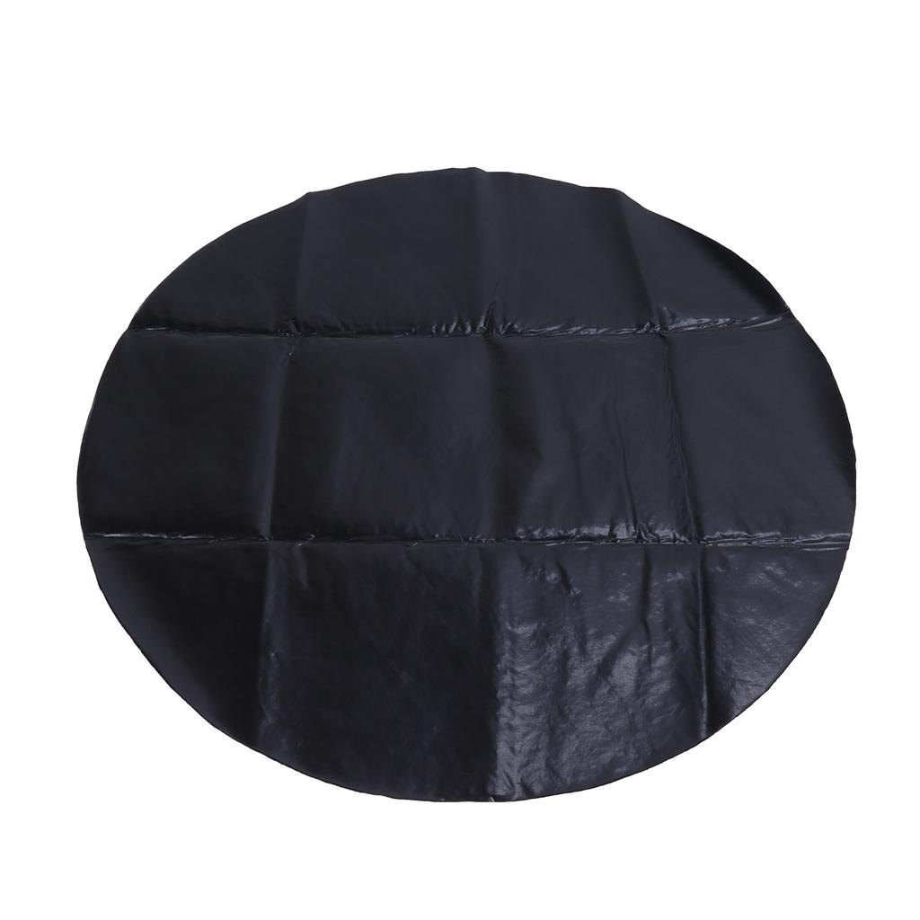 Circular Grill Mat Fire Retardant NonSlip Outdoor Charcoal BBQ FirePit Protective Pad