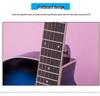 41-Inch Solid Spruce Top Folk Guitar with Cutaway and Matte Finish