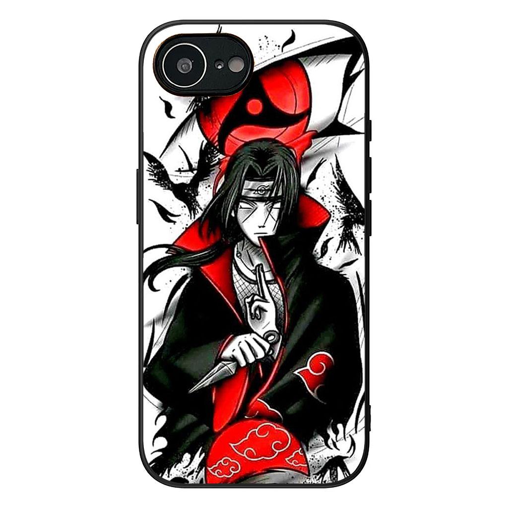 Narutos Deidara Itachi Pain Akatsuki Phone Cover for Apple iPhone 16 15 14 Plus 13 12 Mini 17 Pro Max + ProMax 16E Air Case