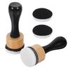 1Set Mini Ink Blending Tool Wooden Handle Sponge Paint Brush for DIY Crafts Scrapbooking Card Making Painting Supplies