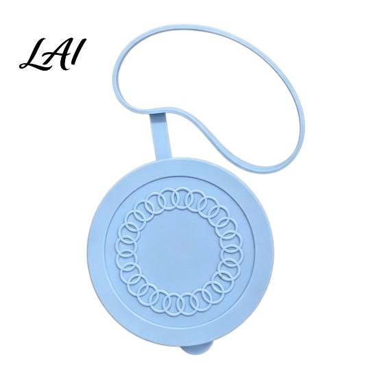 Leakproof Sealing Lid Silicone Yogurt Jar Lid Reusable for Food Covers Glass Jar Milk Bottle Dishwasher Safe Canning Cover