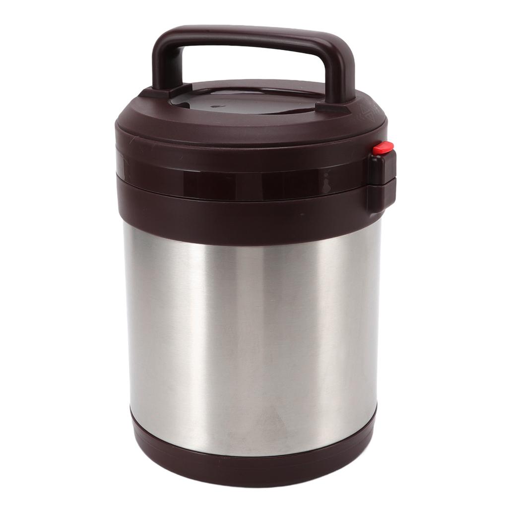 1.6L Speise-Thermobehälter 304 Edelstahl Drei Schichten Tragbar Isolierte Lunch Bento für Studenten