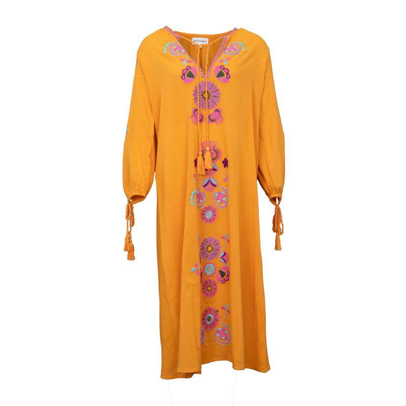 

Длинное платье мл magoo1ldr Женский ANTIK BATIK XS оранжевый