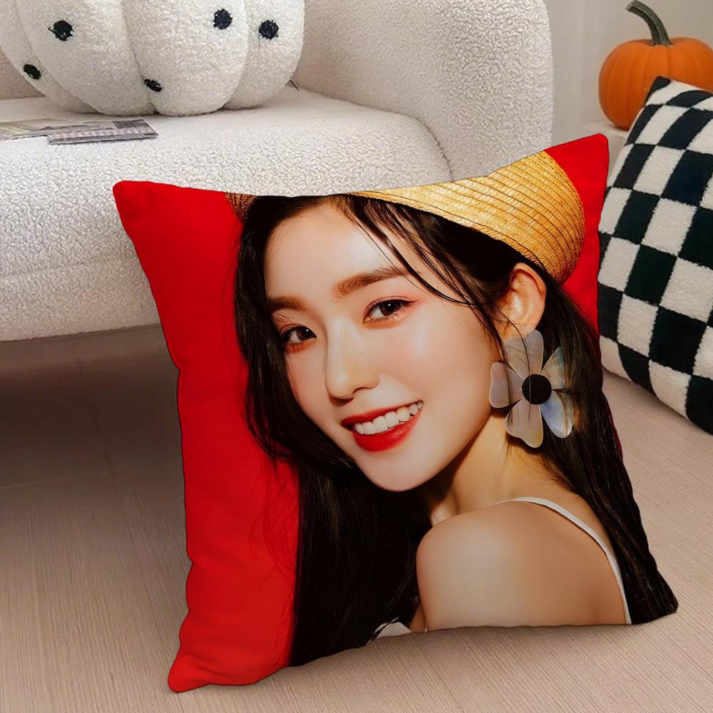 singer elegant IIrene BBae Joohyun Cushion Cover Throw Pillow Cover Hidden Button Durable Polyester Chair Cushion