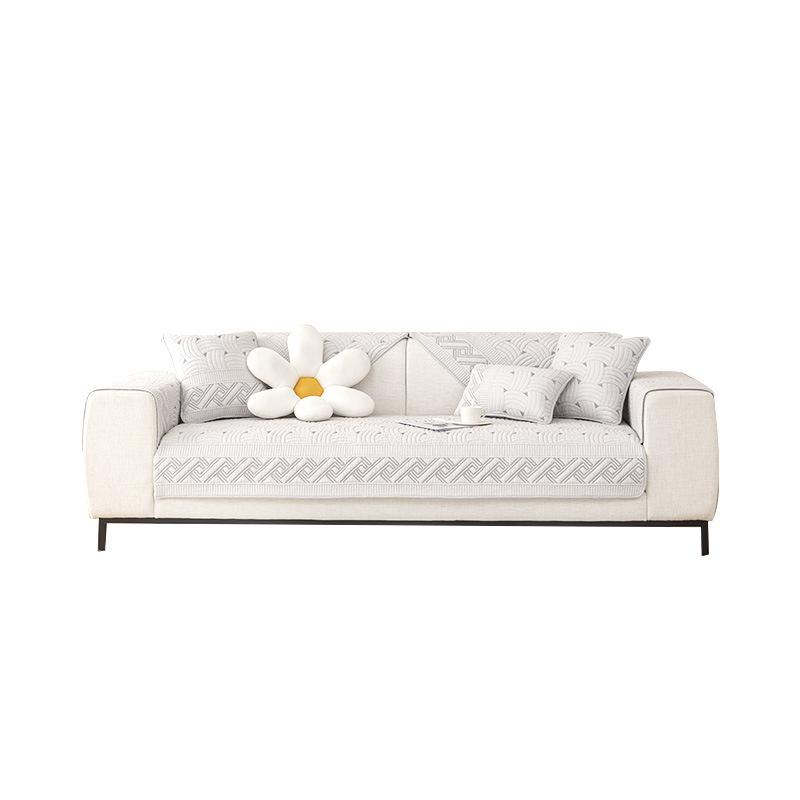 Modern Simple Washed Sofa Cushion Four Seasons General Fabrics Non-Slip Seat Cushions Sofa Cover Cover Towel Thickened