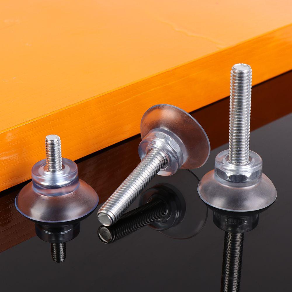 10Pcs Household Rails Nut Transparent Storage Hanger Suckers Wall Hook Screw Wall Rack Suction Cup