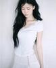 Leijeumiya Lily Halterneck Lace Top [White]