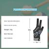 Wear-resistant Left Hand Billiards Gloves Three Finger Billiard Training Gloves  Training Equipment