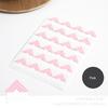 10sheets/24Pcs Colorful Photo Corner Scrapbook Paper Handmade Picture Frame Stickers DIY Home Decor