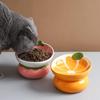 Yeexoxow Cuenco Elevado De Cerámica Para Gatos Cuenco Elevado Para Comida De Gatos Para Gatos De Interior Antivómitos Y