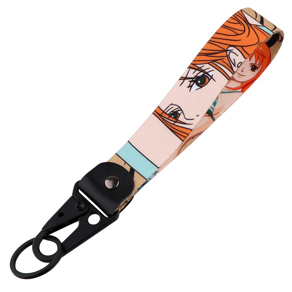 Naruto Alloy Keychain Eagle Beak Car Keychain Rope Anime Character Peripheral Cartoon One Piece Decoration Christmas Gift