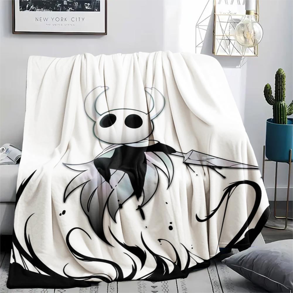 Hollow Knight Print Flannel Blanket, High quality Comfortable for All Seasons, Home Decor, Warmth and Comfort, Perfect for Christmas Gifts41